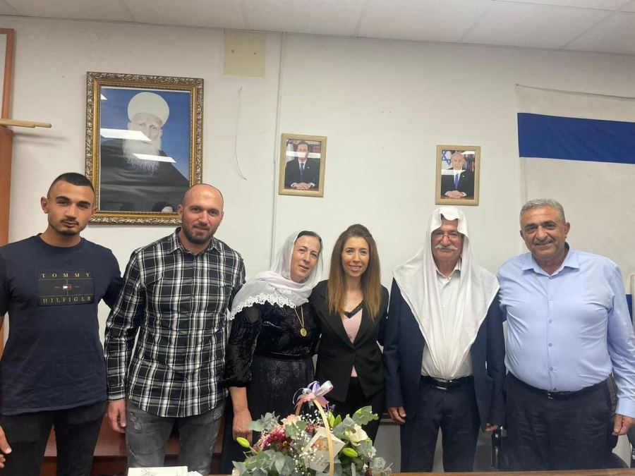 سابقة تاريخية في بيت جن : عفراء زايد خزاعي اول عضوة مجلس محلي